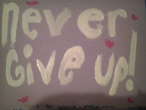 Never Give Up